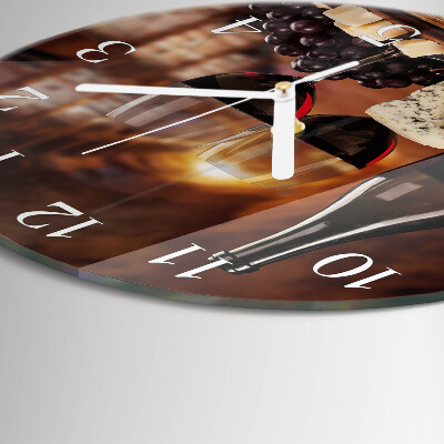 Orologio rotondo Vino