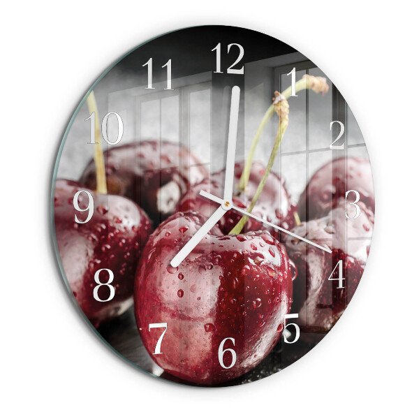 Orologio rotondo Ciliegia
