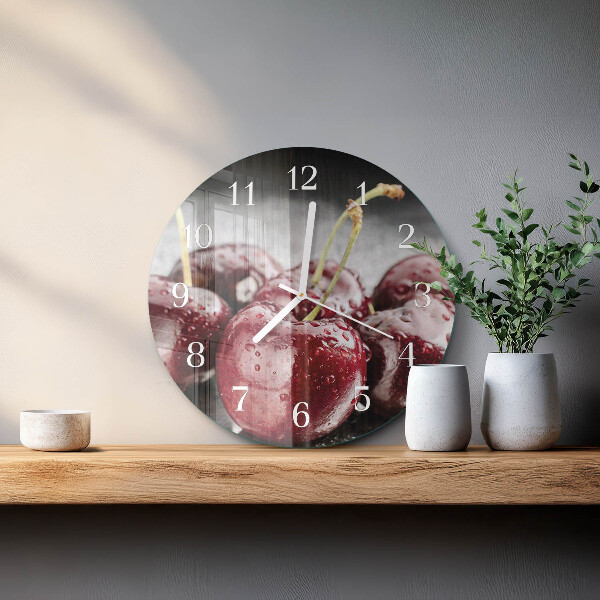 Orologio rotondo Ciliegia