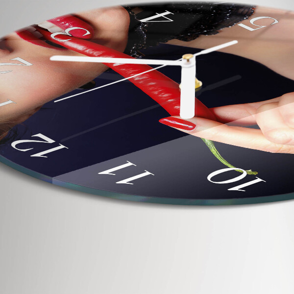 Orologio rotondo peperoncino