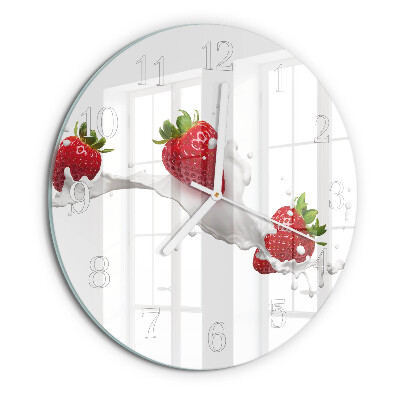 Orologio rotondo Fragola