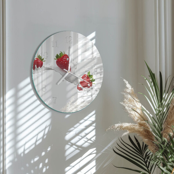 Orologio rotondo Fragola