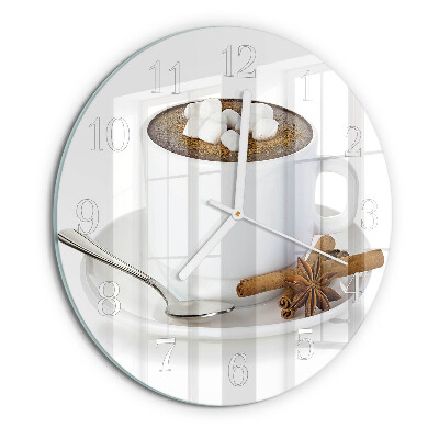 Orologio rotondo Cioccolato