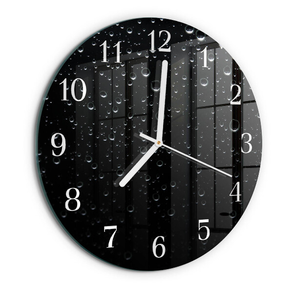 Orologio rotondo Gocce