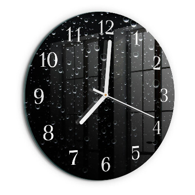 Orologio rotondo Gocce