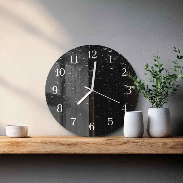 Orologio rotondo Gocce