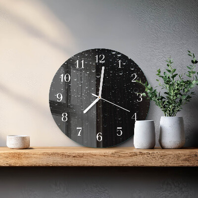 Orologio rotondo Gocce