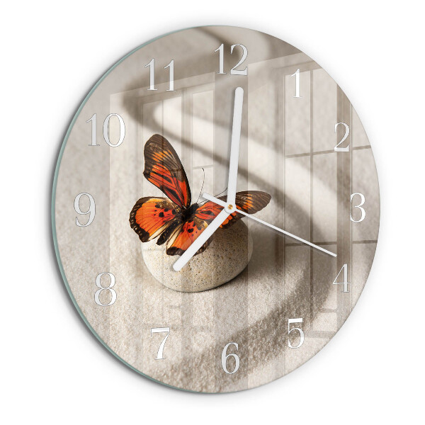 Orologio rotondo Farfalla