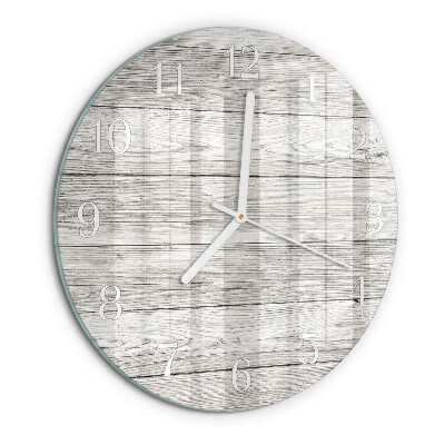 Orologio rotondo Pannelli grigi
