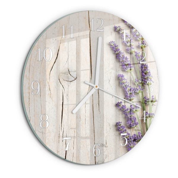Orologio rotondo Lavanda