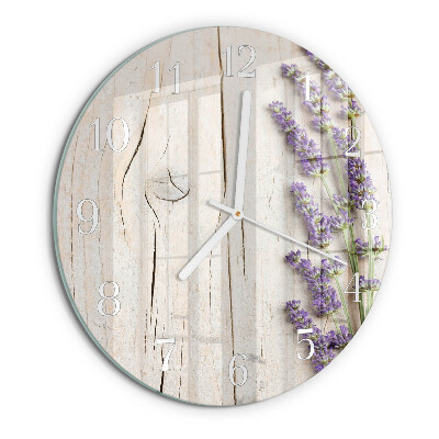 Orologio rotondo Lavanda