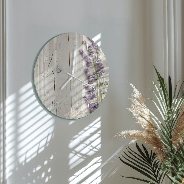 Orologio rotondo Lavanda
