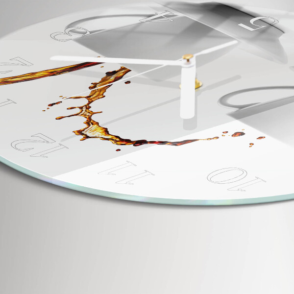 Orologio rotondo Tazze di caffè