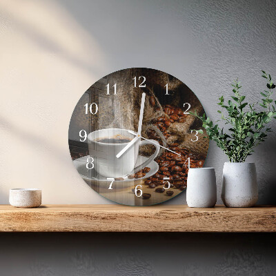 Orologio rotondo Caffè
