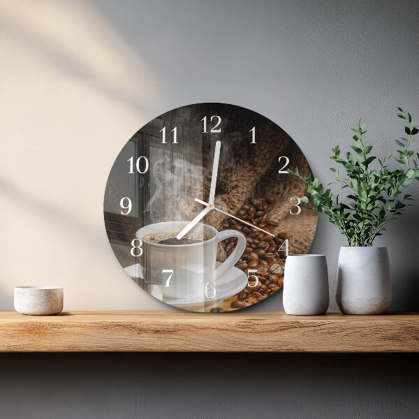 Orologio rotondo Caffè