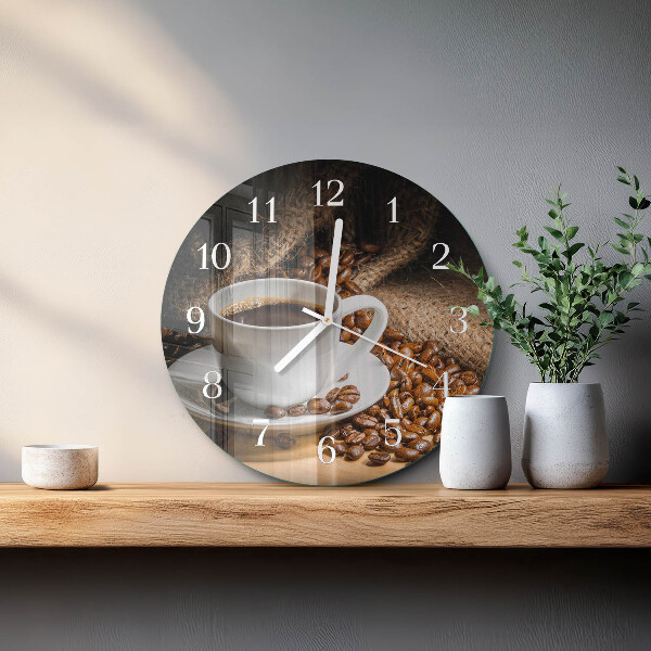 Orologio rotondo Caffè
