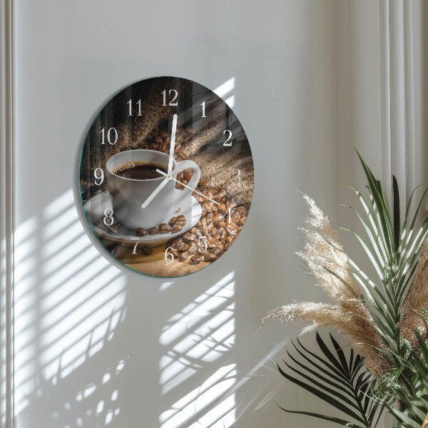 Orologio rotondo Caffè