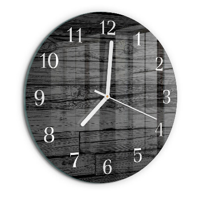 Orologio rotondo Legna