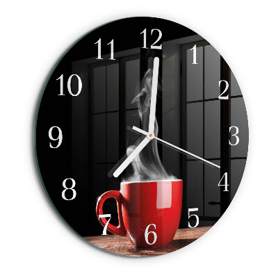 Orologio rotondo Tazza di caffè