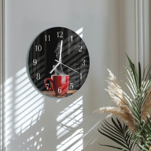 Orologio rotondo Tazza di caffè