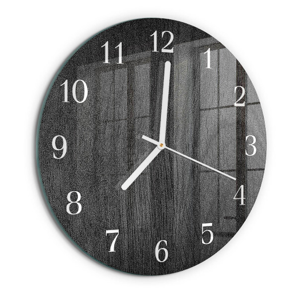 Orologio rotondo Legna