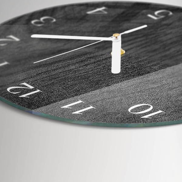 Orologio rotondo Legna