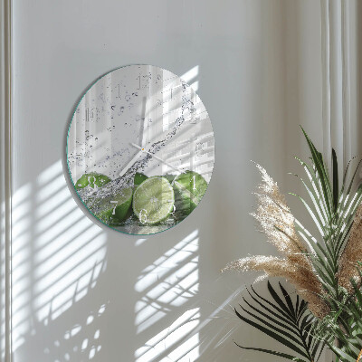 Orologio rotondo Lime