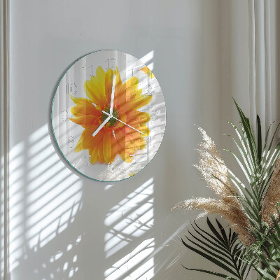 Orologio rotondo Fiore