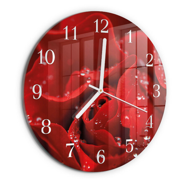 Orologio rotondo Rosa