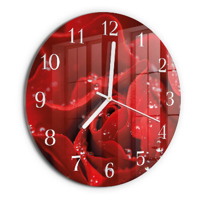 Orologio rotondo Rosa