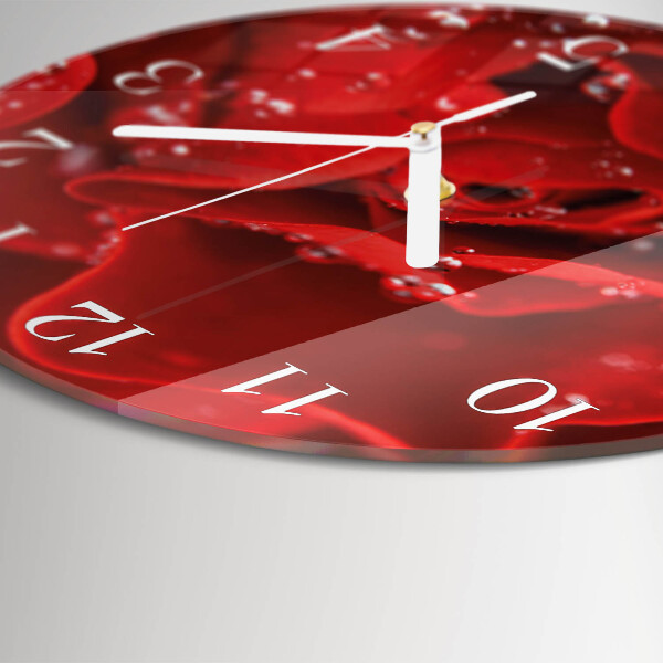 Orologio rotondo Rosa