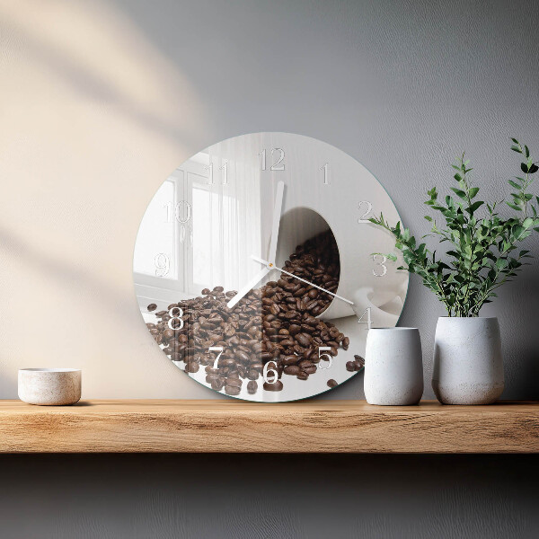 Orologio rotondo Tazza di caffè