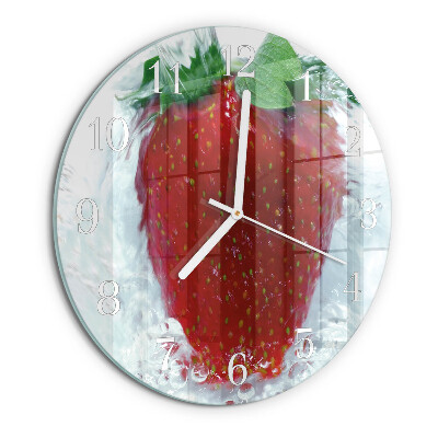 Orologio rotondo Fragola