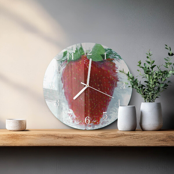 Orologio rotondo Fragola