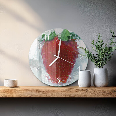 Orologio rotondo Fragola