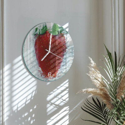Orologio rotondo Fragola