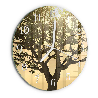 Orologio rotondo Albero