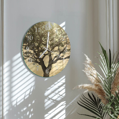 Orologio rotondo Albero