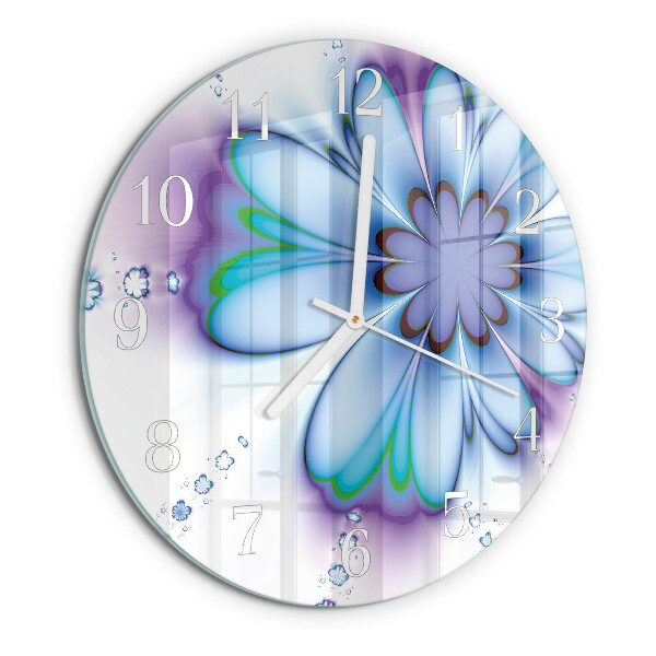 Orologio rotondo Fiore