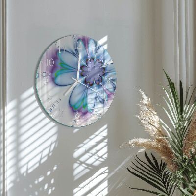 Orologio rotondo Fiore