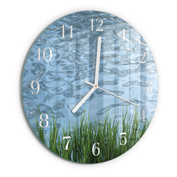 Orologio rotondo Erba Acqua