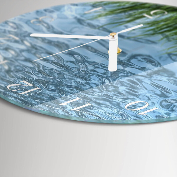 Orologio rotondo Erba Acqua