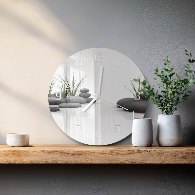 Orologio rotondo Stone Spa