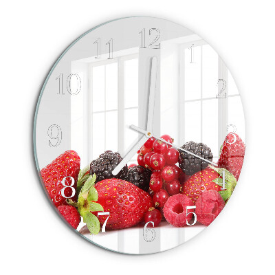 Orologio rotondo Frutta