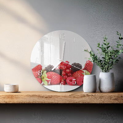 Orologio rotondo Frutta