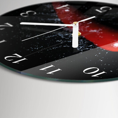 Orologio rotondo peperoncini