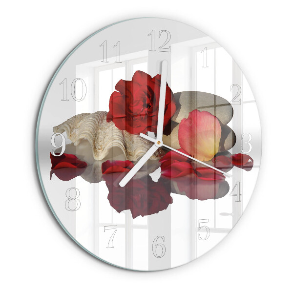 Orologio rotondo Rose Bowl