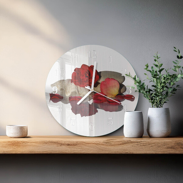 Orologio rotondo Rose Bowl