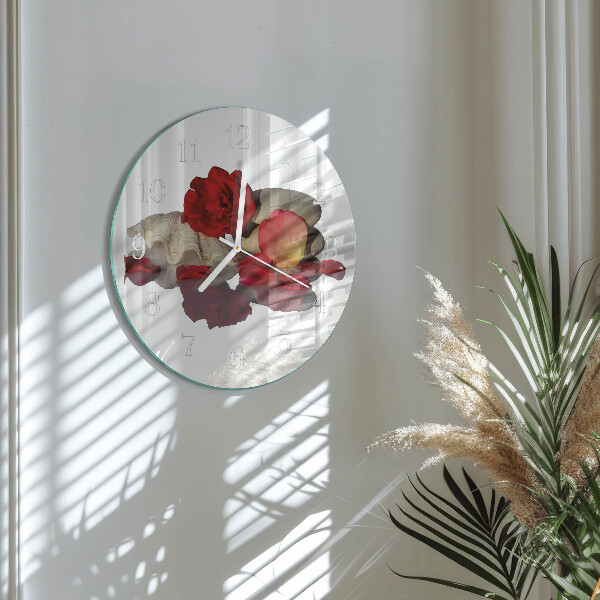 Orologio rotondo Rose Bowl