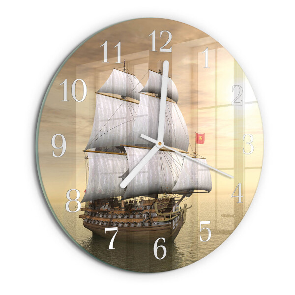 Orologio rotondo Nave